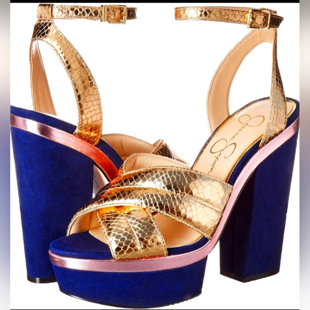 Jessica Simpson wedge heels size 9.5